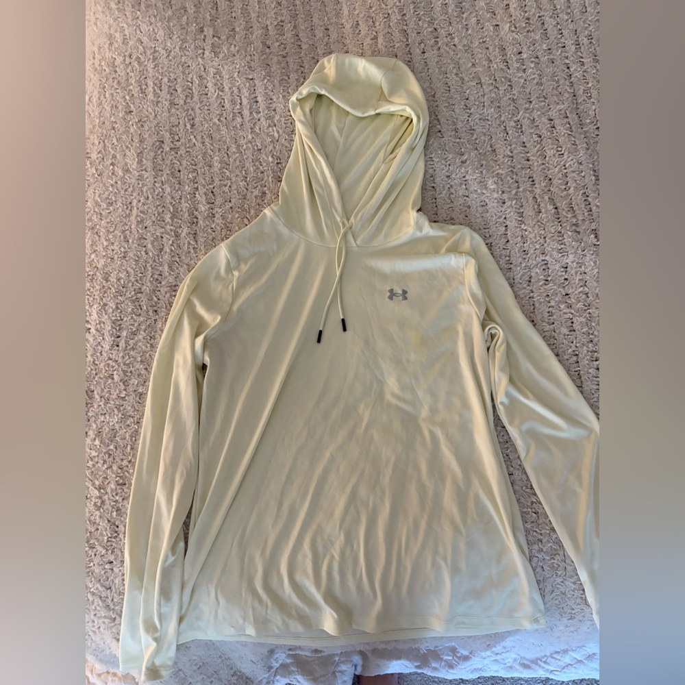 Under Armour Light Yellow Hoodie